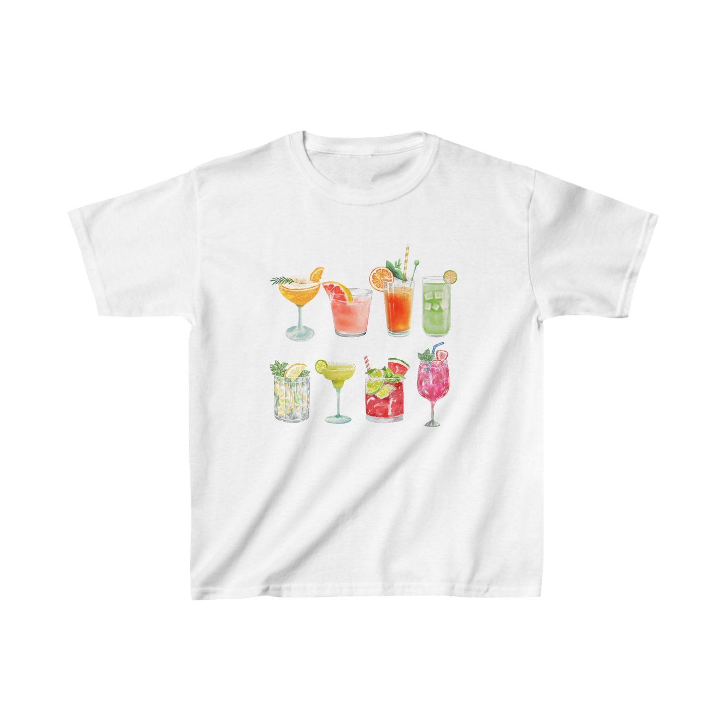 'COCKTAILS' BABY TEE