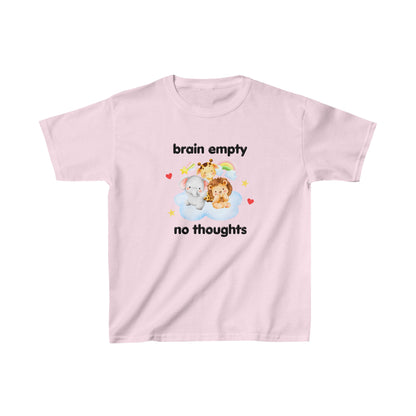 'BRAIN EMPY, NO THOUGHTS' BABY TEE