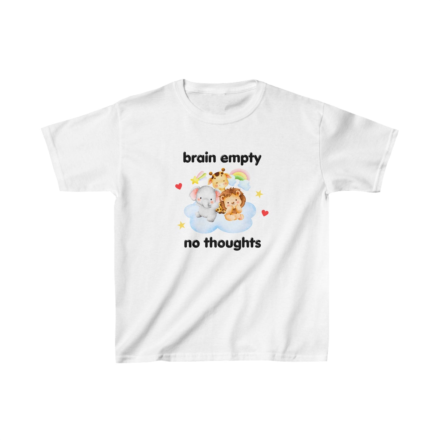 'BRAIN EMPY, NO THOUGHTS' BABY TEE