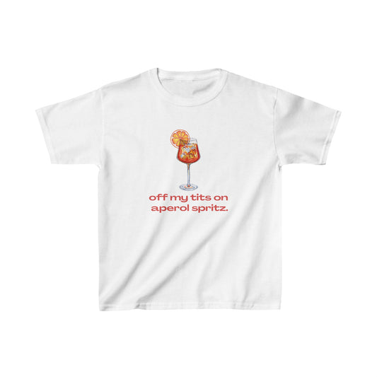 'OFF MY TITS ON APEROL SPRITZ' BABY TEE