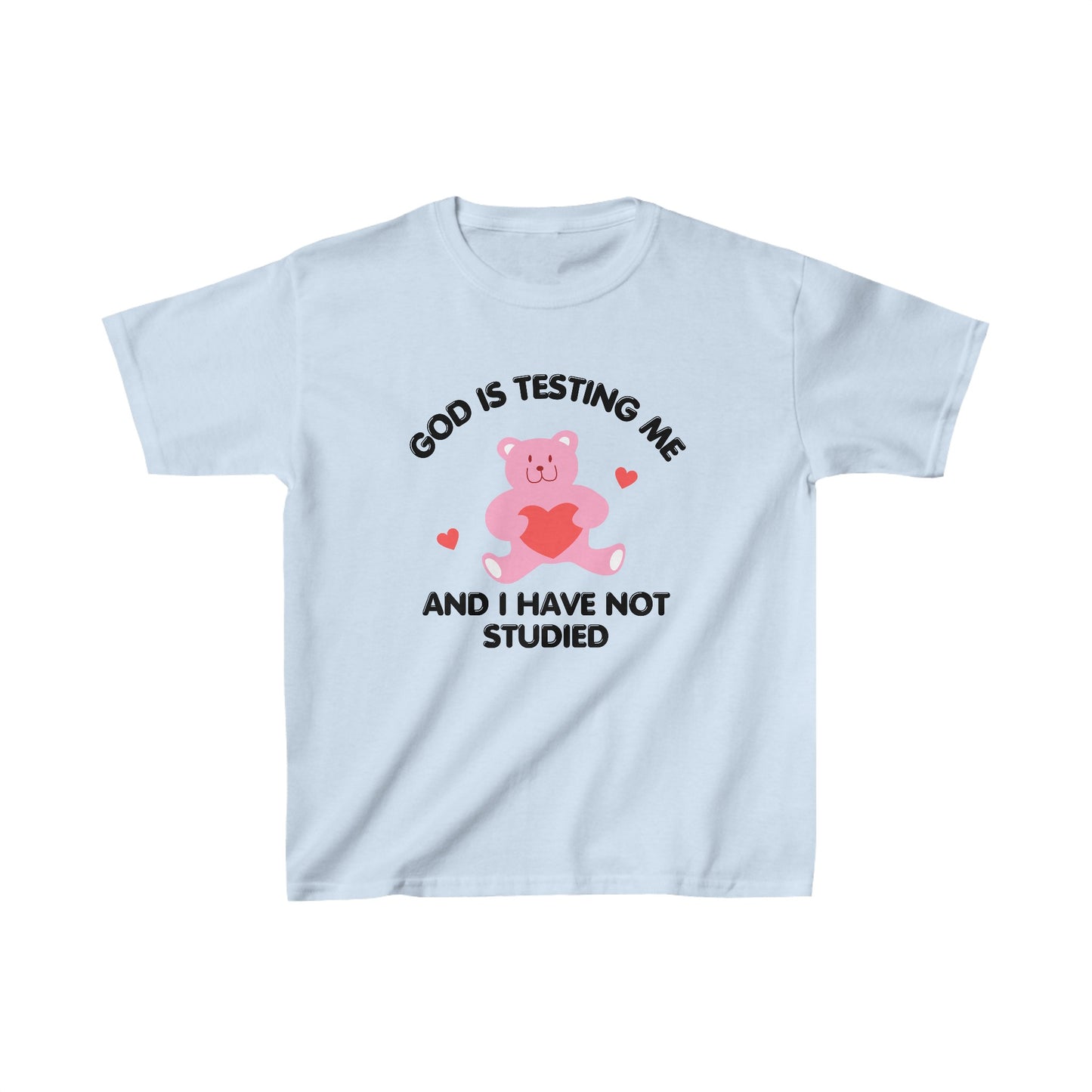 'GOD IS TESTING ME' BABY TEE