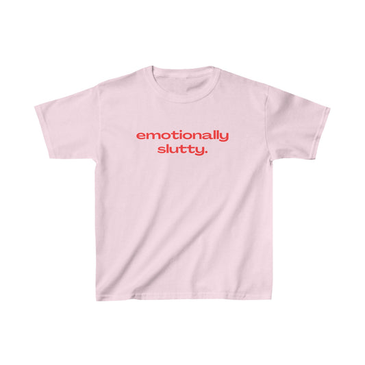 'EMOTIONALLY SLUTTY' BABY TEE