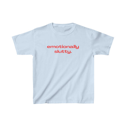 'EMOTIONALLY SLUTTY' BABY TEE