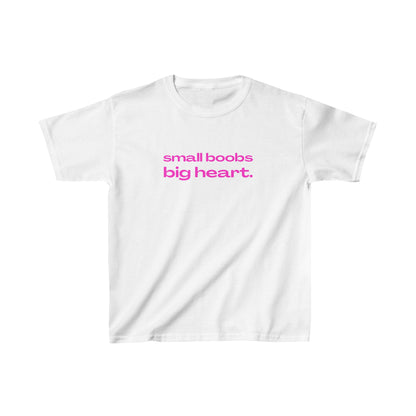 'SMALL BOOBS BIG HEART' BABY TEE