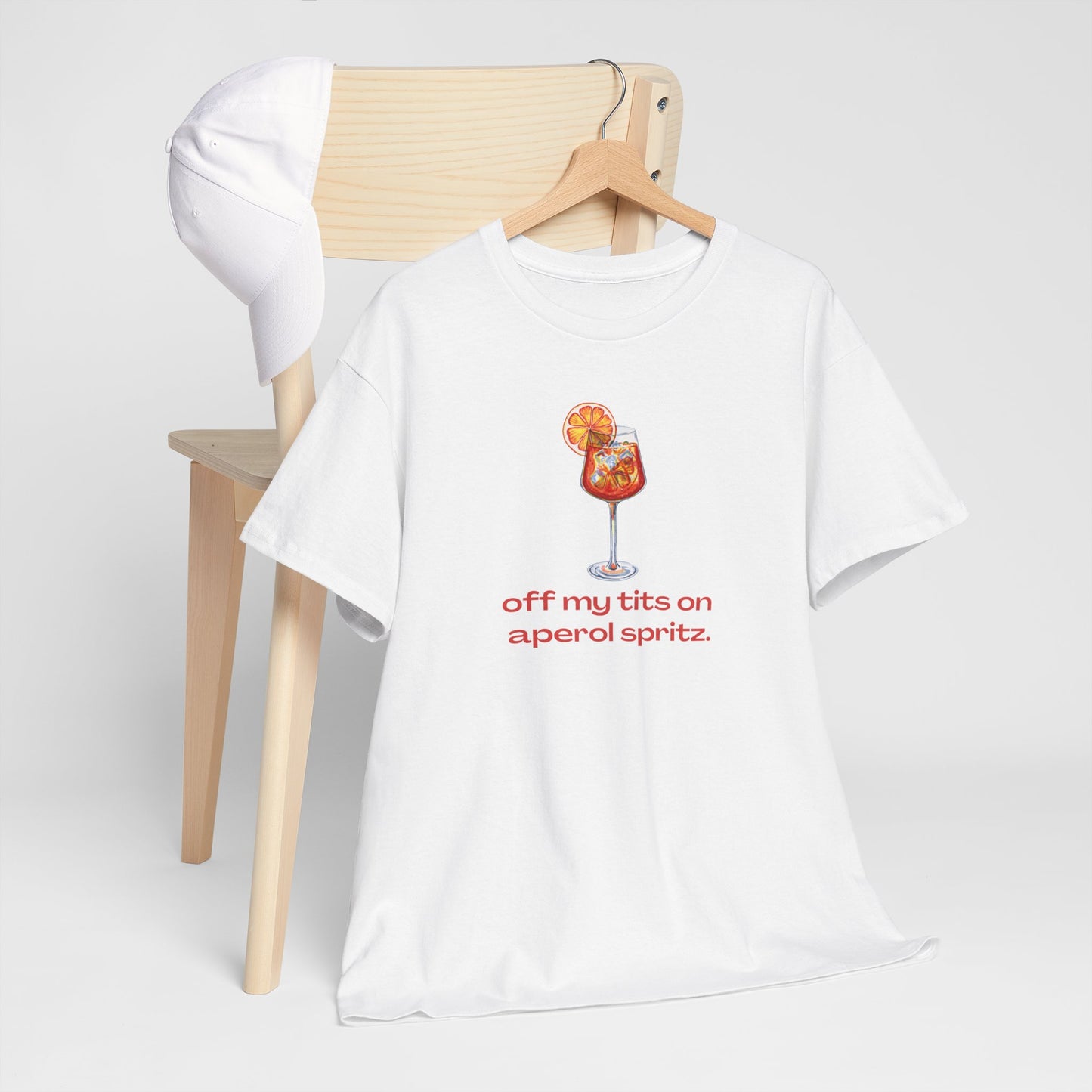 'OFF MY TITS ON APEROL SPRITZ' CLASSIC TEE