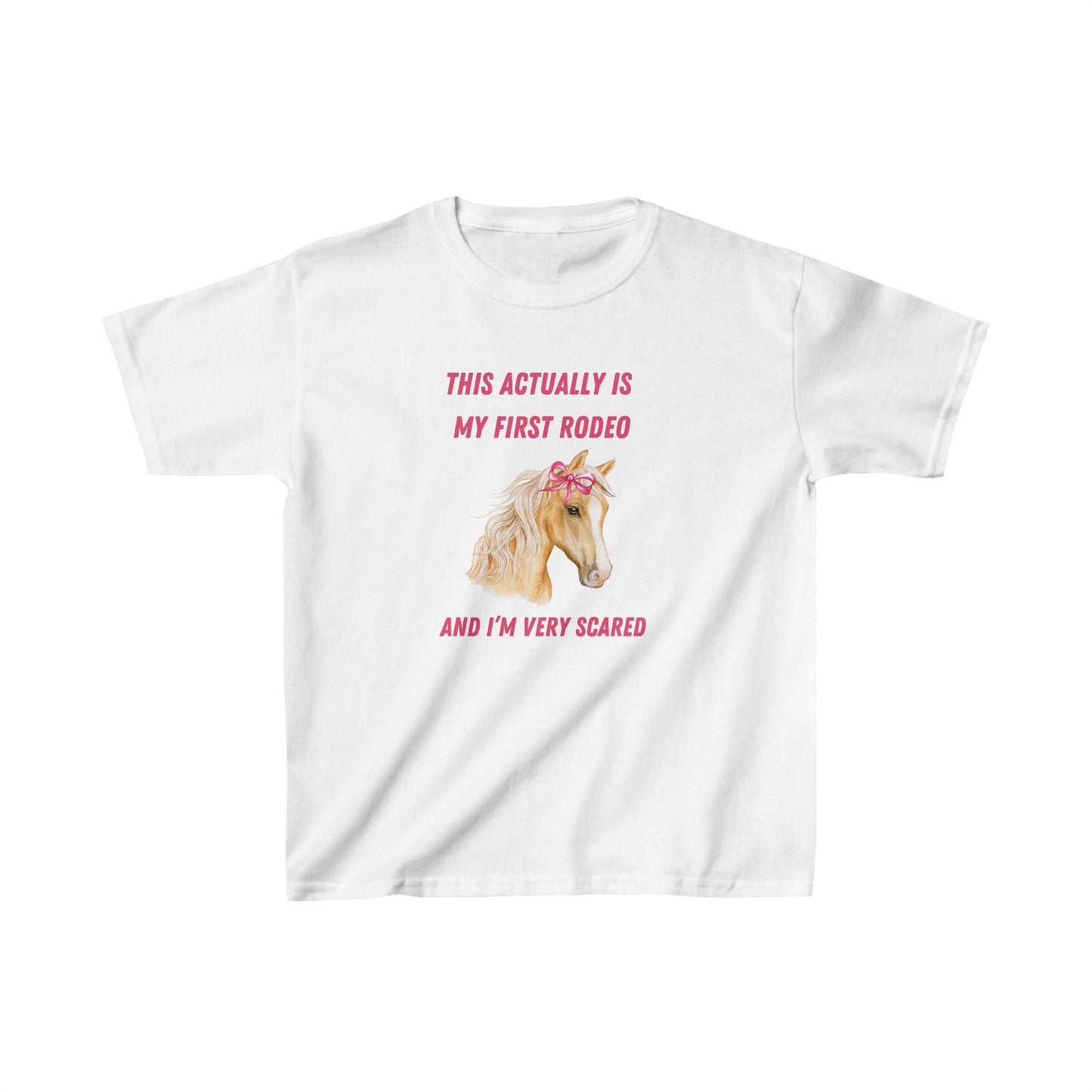 'THIS ACTUALLY IS MY FIRST RODEO' BABY TEE