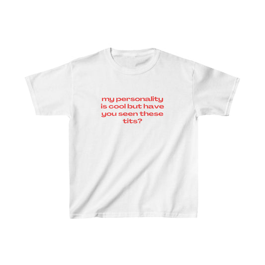 'MY PERSONALITY IS COOL' BABY TEE