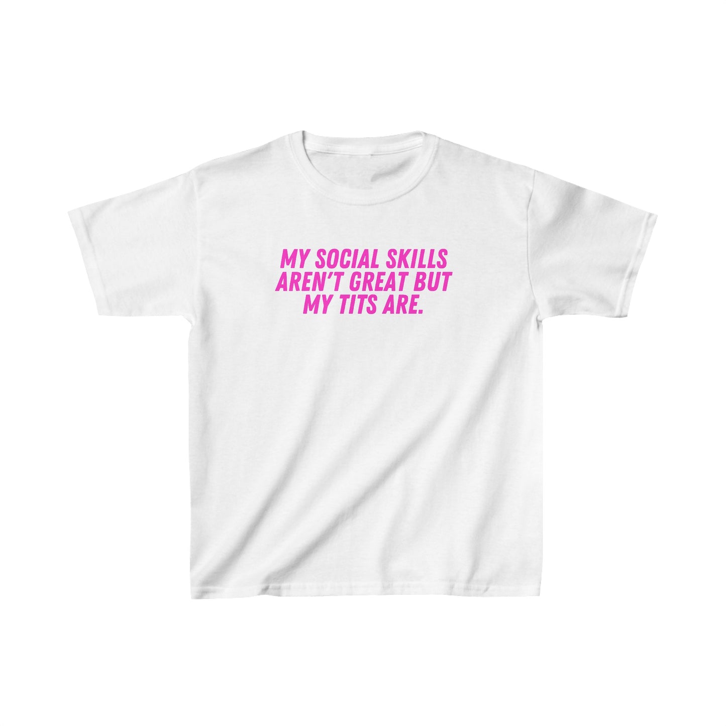 'MY SOCIAL SKILLS AREN'T GREAT' BABY TEE