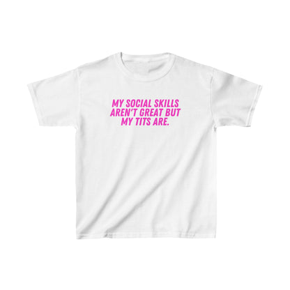 'MY SOCIAL SKILLS AREN'T GREAT' BABY TEE