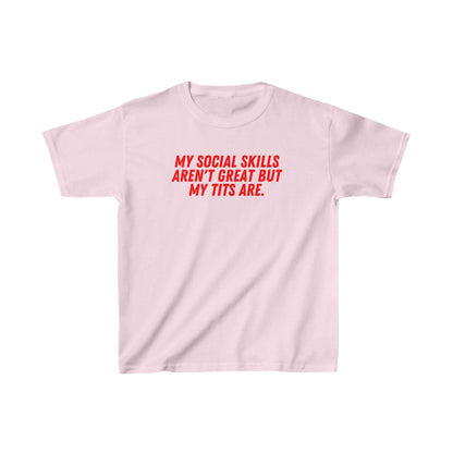 'MY SOCIAL SKILLS AREN'T GREAT' BABY TEE