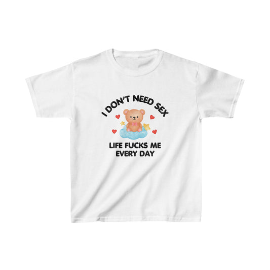 'I DON'T NEED SEX' BABY TEE