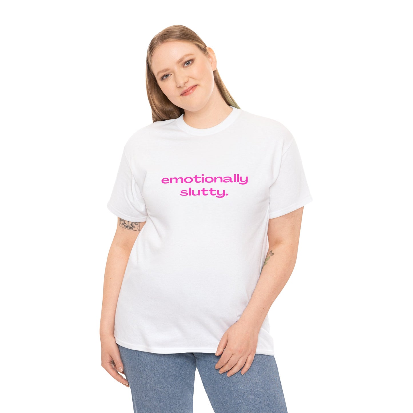 'EMOTIONALLY SLUTTY' CLASSIC TEE