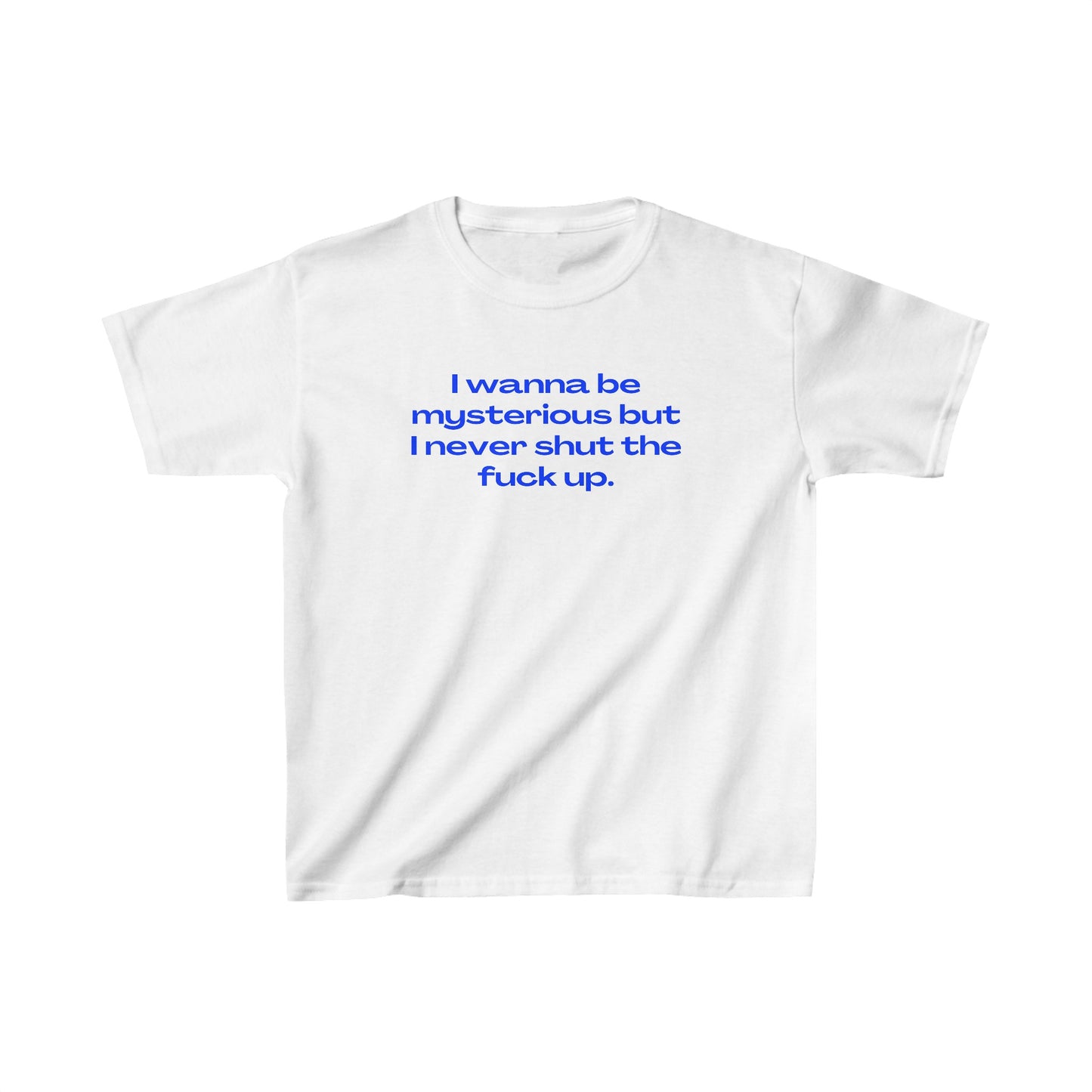 'I WANNA BE MYSTERIOUS' BABY TEE