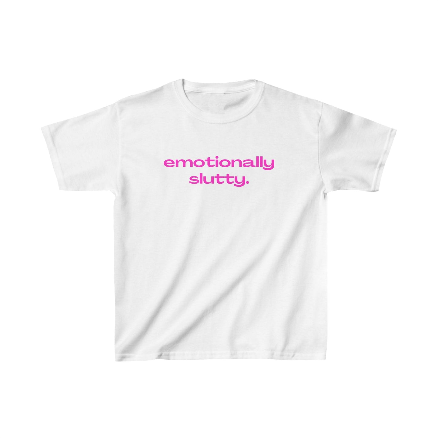 'EMOTIONALLY SLUTTY' BABY TEE