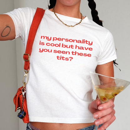 'MY PERSONALITY IS COOL' BABY TEE