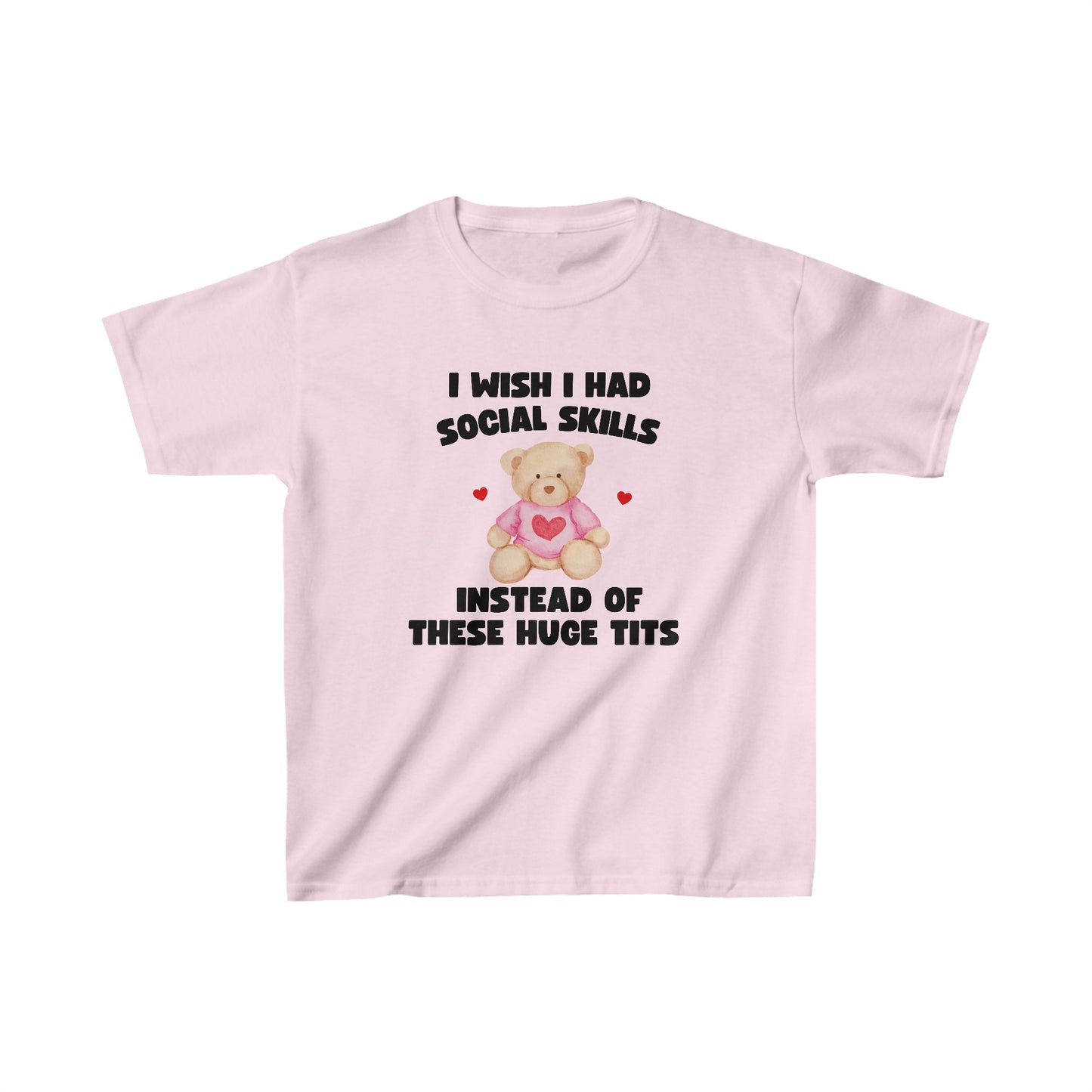 'I WISH I HAD SOCIAL SKILLS' BABY TEE