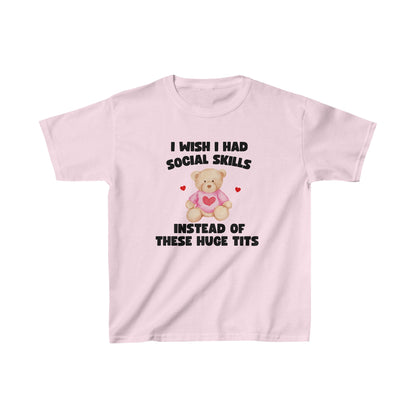 'I WISH I HAD SOCIAL SKILLS' BABY TEE