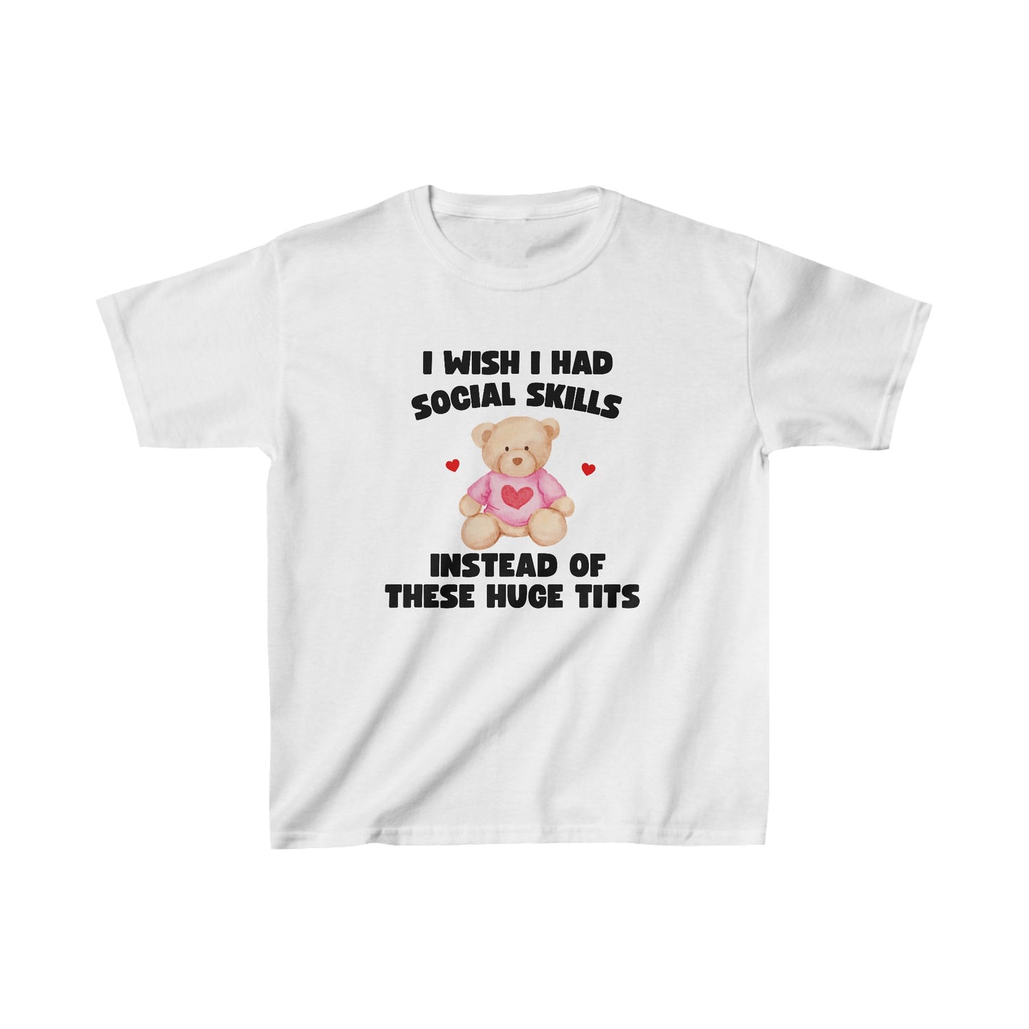 'I WISH I HAD SOCIAL SKILLS' BABY TEE