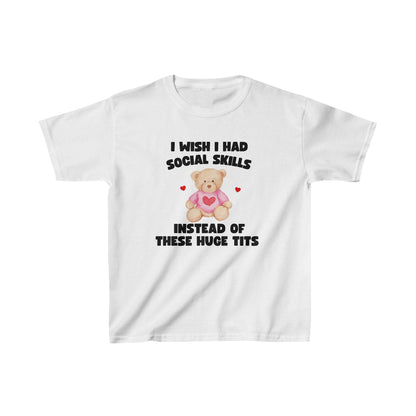 'I WISH I HAD SOCIAL SKILLS' BABY TEE